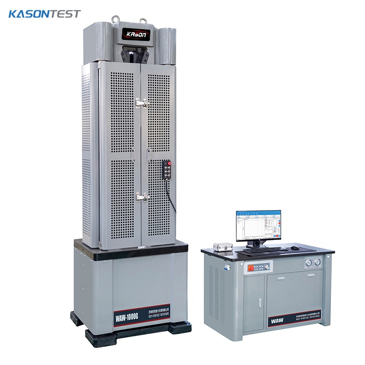 WAW-100D(B、C)/10噸/100 Kn微機控制電液伺服液壓萬能試驗機
